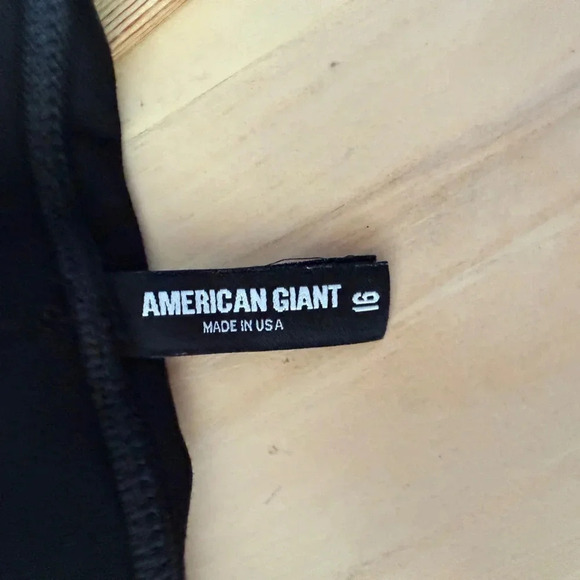 American Giant Pull On Black Ponte Slim Pant 16 - Picture 6 of 12